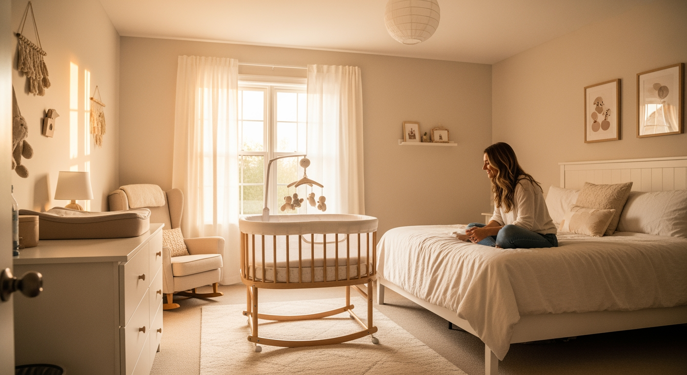 The Gentle Guide to Bassinet Sleep: 7 Steps to Help Your Baby Sleep Safely (and Let You Rest)